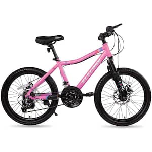20 in. Steel Kids Mountain Bike for Boys/Girls Red