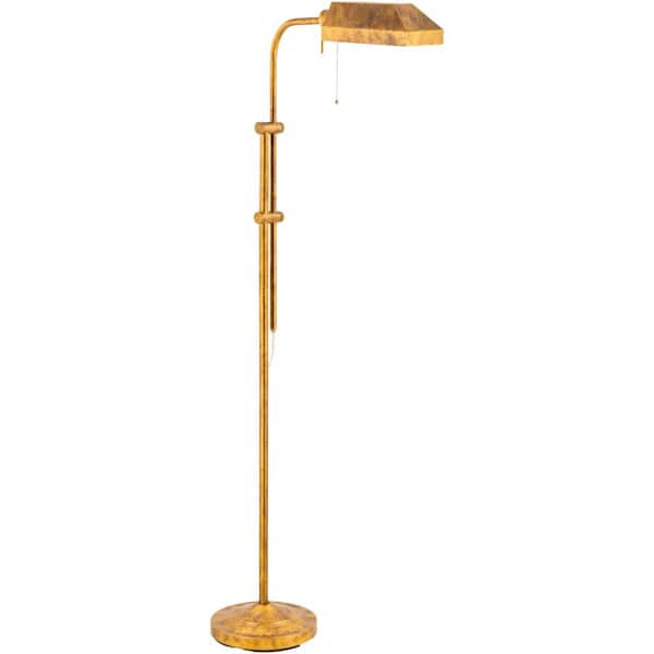 Artistic Weavers Shepherd 68 in. Bronze Indoor Floor Lamp with Bronze Geometric Shaped Shade