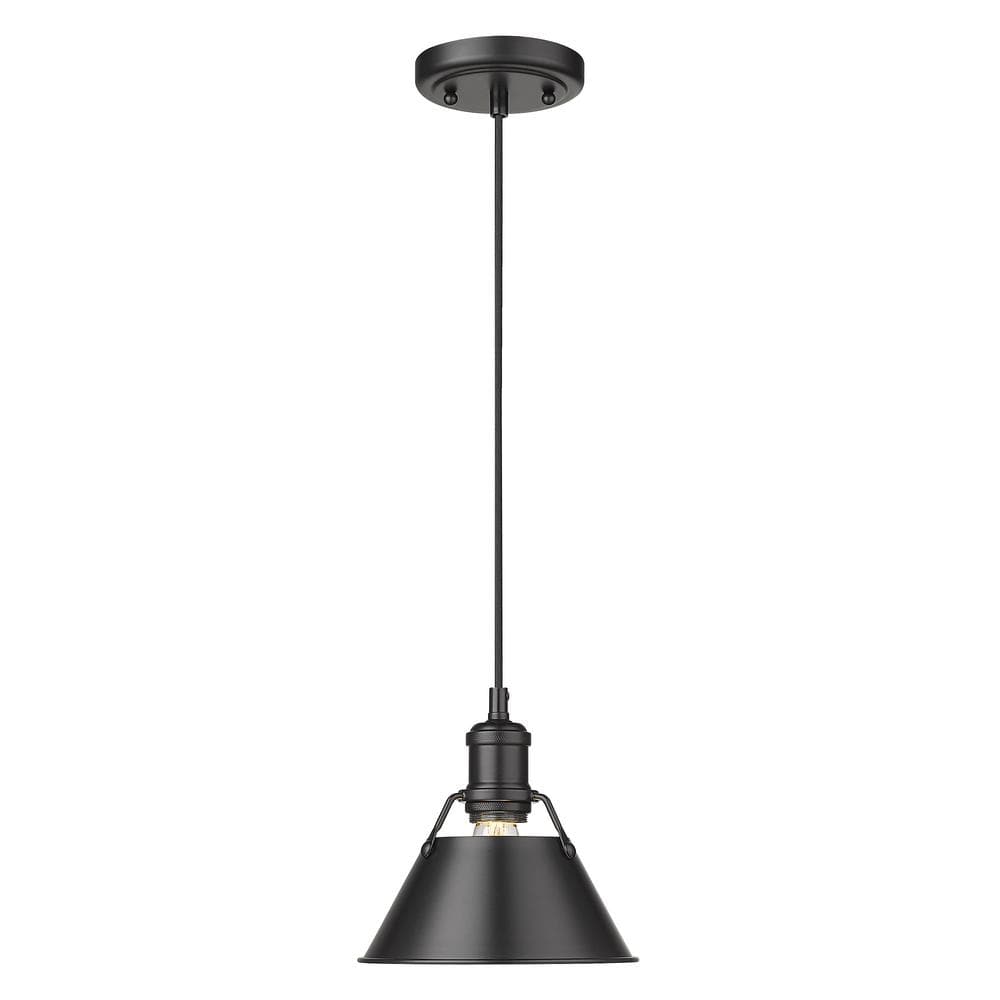 Orwell 1-Light Matte Black Standard Pendant price history on PriceWatchPro