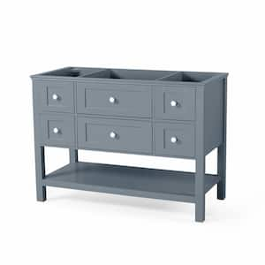 Dawson 48 in. W x 22 in. D Bath Vanity Cabinet Only in Grey