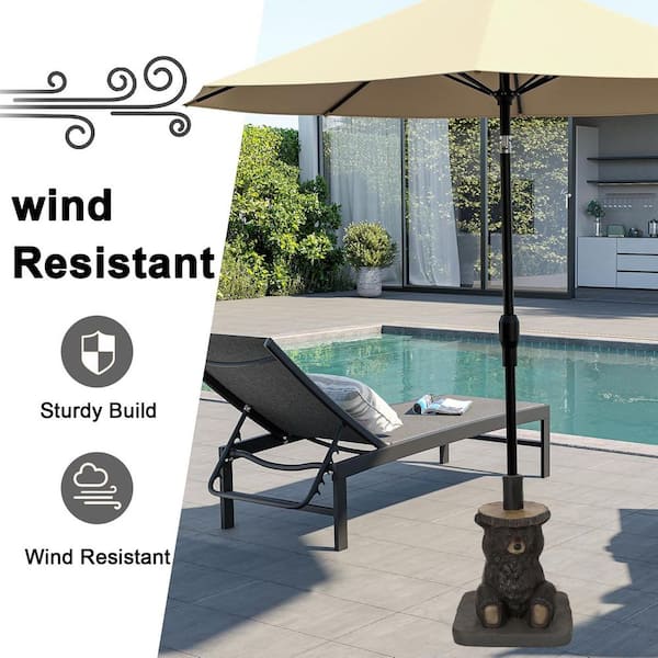 amazon small patio umbrella Tropishade 631W24 Commercial 9 ft. Antique White is Perfect for Cafes and Restaurants : Patio, Lawn & Garden the most resilient and solid material for prolonged sun exposure Blissun 9' Outdoor Patio Umbrella,