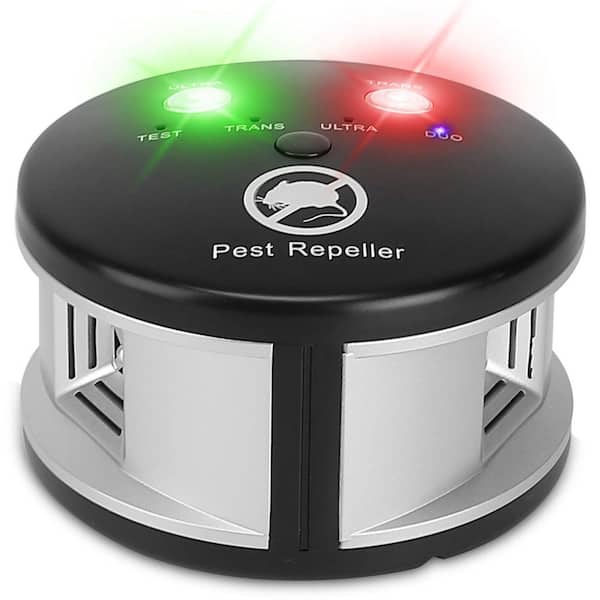 360° Ultrasonic Pest Repeller Electronic Plug-in Pest Control Mouse Chaser Blocker Repellent Deterrent