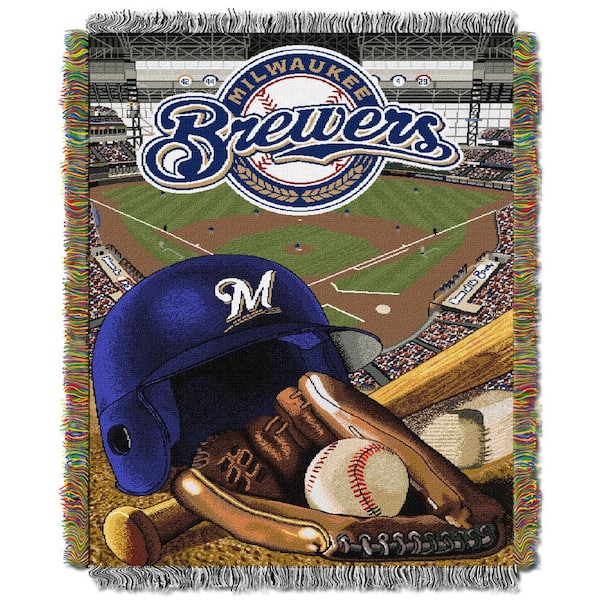 THE NORTHWEST GROUP Milwaukee Brewers Polyester Throw Blanket