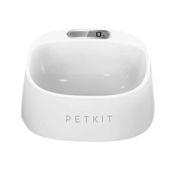 PETKIT 15 oz. Fresh Smart Digital Feeding Pet Dog and Cat Bowl in White
