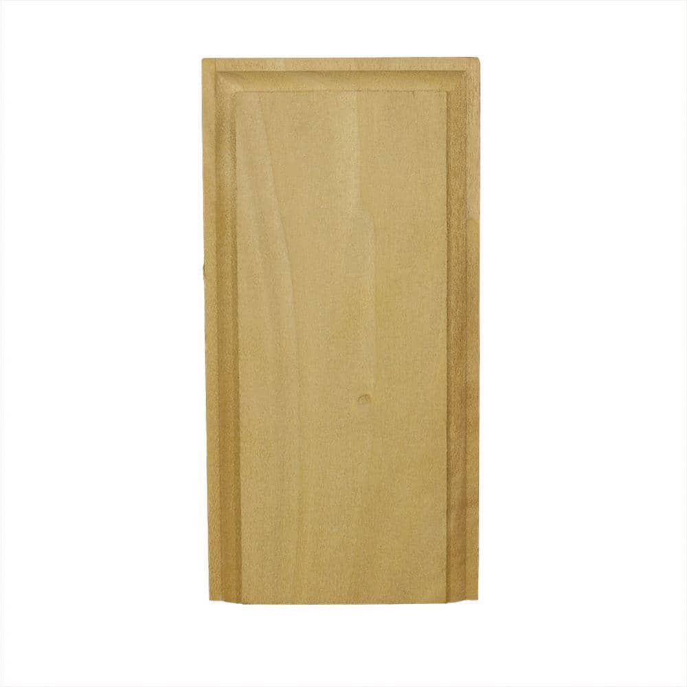 4-1/2 in. x 4-1/2 in. x 7/8 in. Hardwood Rosette Moulding price history on PriceWatchPro