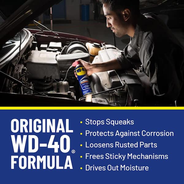 WD-40 Original WD-40 Formula, Multi-Purpose Lubricant 8-oz Spray