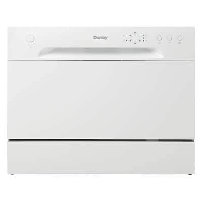 Farberware FCDMSDWH Complete Portable Countertop Dishwasher, 2 Place  Settings, 5 Wash Programs, Digital Controls, White FCDMSDWH - The Home Depot