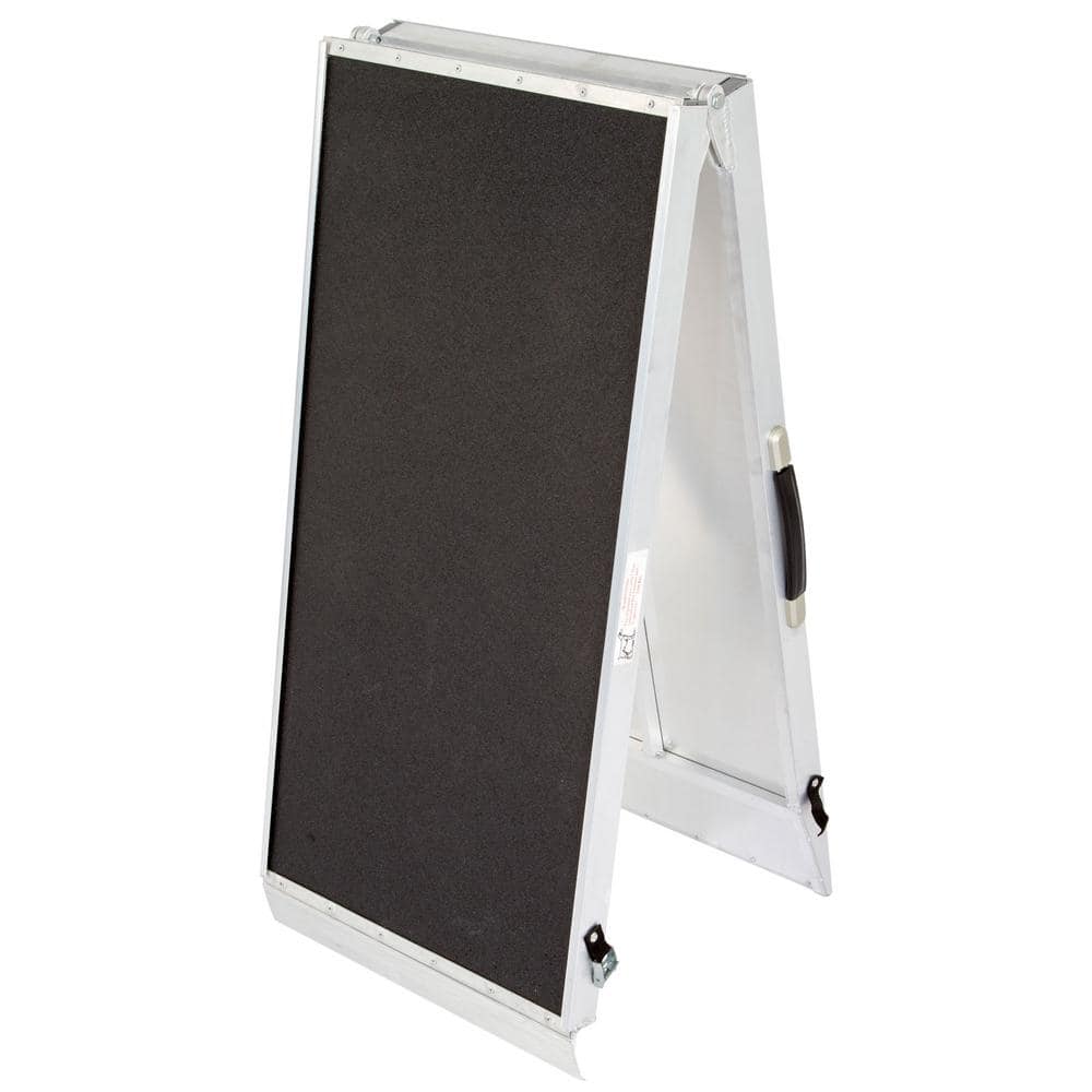 7 ft. Lightweight Extra Wide Folding Aluminum Pet Ramp