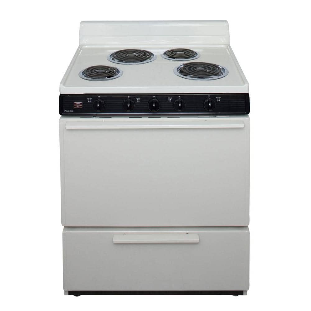 30 in. 3.91 cu. ft. Electric Range in Biscuit