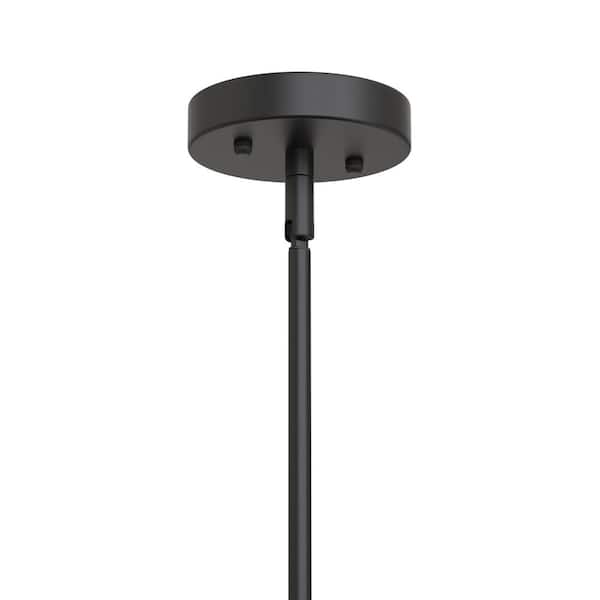 Emeritpro 4-Light Modern Black & Gold Branch Chandelier with Metal