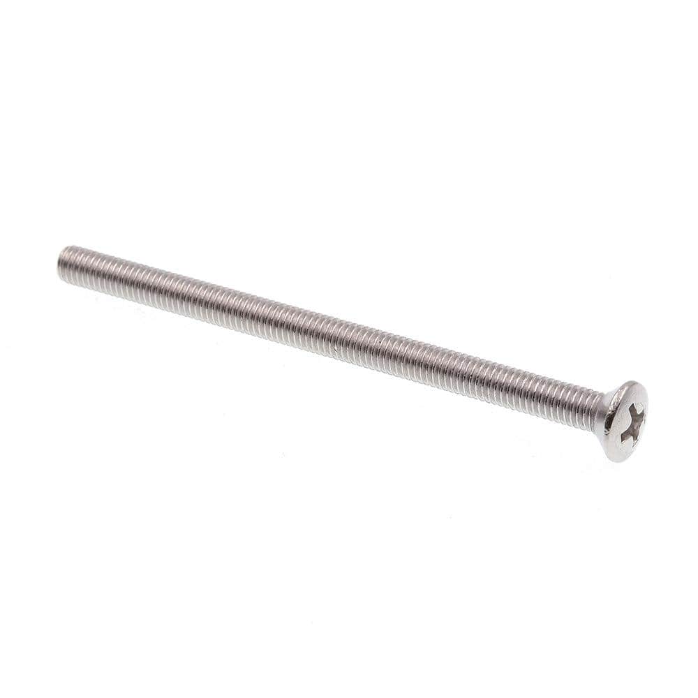 Prime-Line #10-32 x in. Grade 18-8 Stainless Steel Phillips Drive Oval  Head Machine Screws (15-Pack) 9010941 The Home Depot