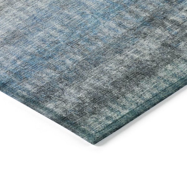 Chantille Machine Washable Indoor/Outdoor Abstract ACN2315 Blue 3 ft. x 5 ft. Area Rug