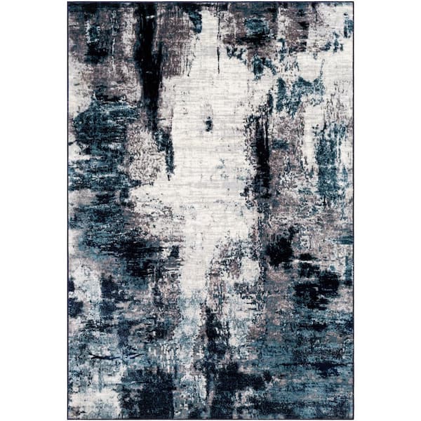 Livabliss Dagda Black 9 ft. x 12 ft. 3 in. Area Rug