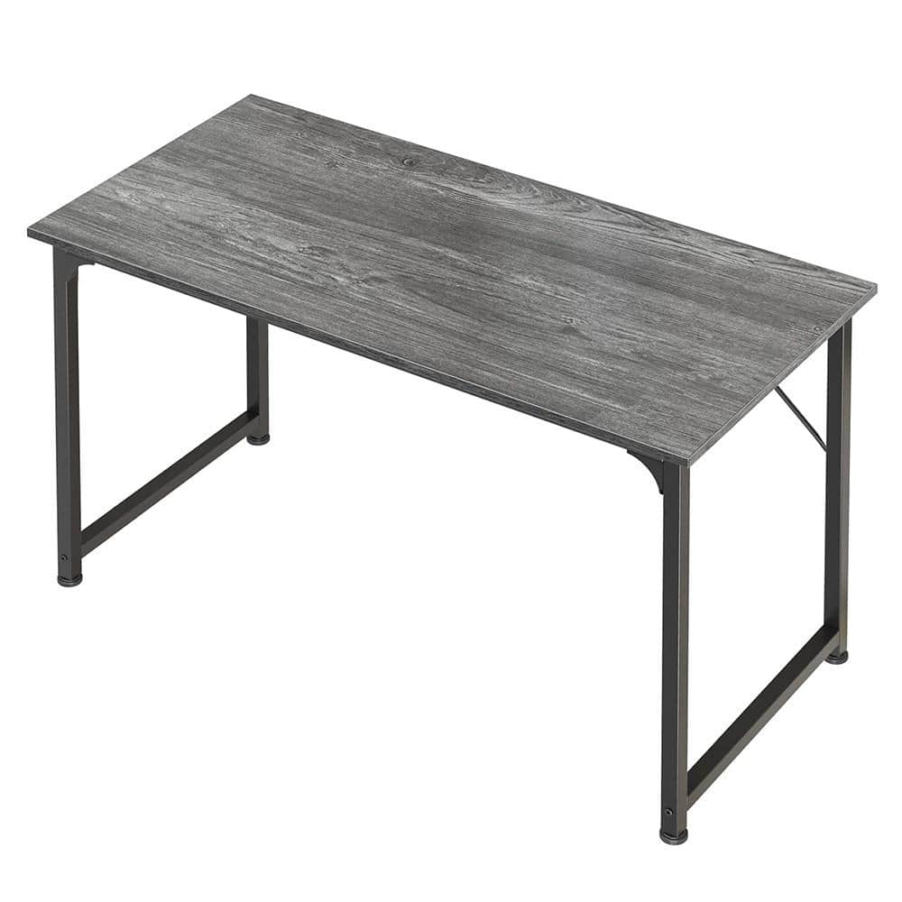 47 in. W Gray Modern Design Metal Computer Desk