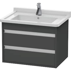 Ketho 17.88 in. W x 25.63 in. D x 18.88 in. H Bath Vanity Cabinet without Top in Graphite