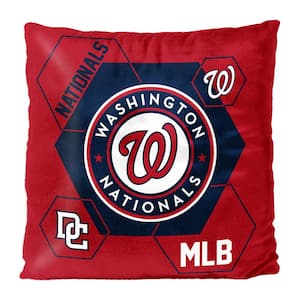 MLB Nationals Connector Velvet Reverse Pillow