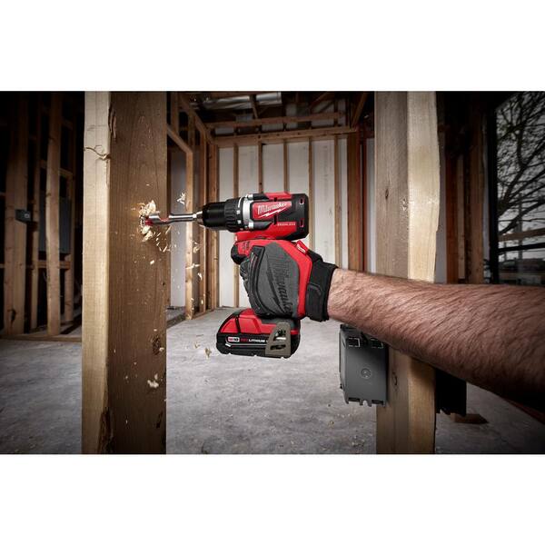 Milwaukee M18 18V Lithium-Ion Brushless Cordless Compact Drill