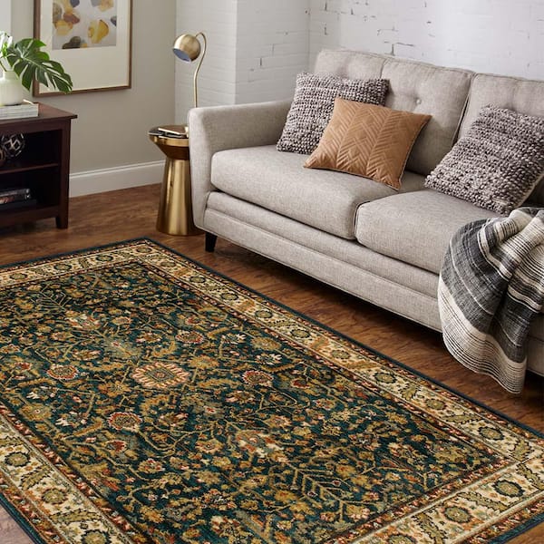 Mariah Sapphire 8 ft. x 10 ft. Area Rug
