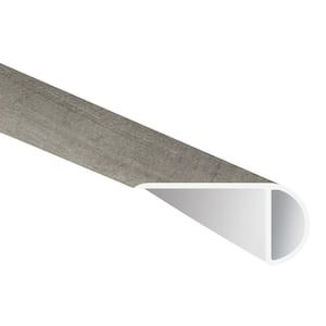 Brant Lake 0.75 in. Thick x 2.33 in. Wide x 94 in. Length Luxury Vinyl Overlapping Stair Nose Molding