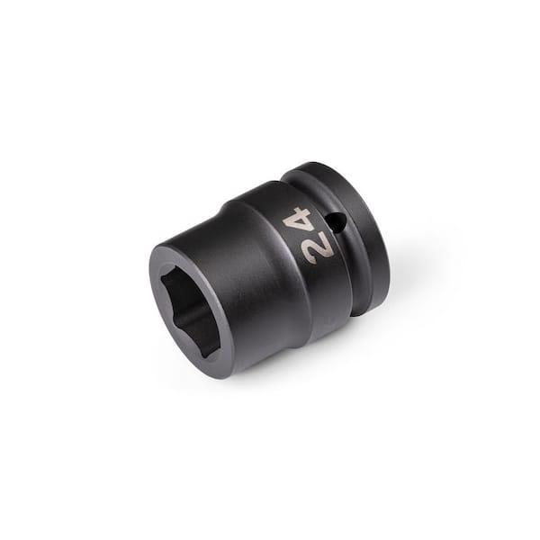 TEKTON 3/4 in. Drive x 24 mm 6-Point Impact Socket