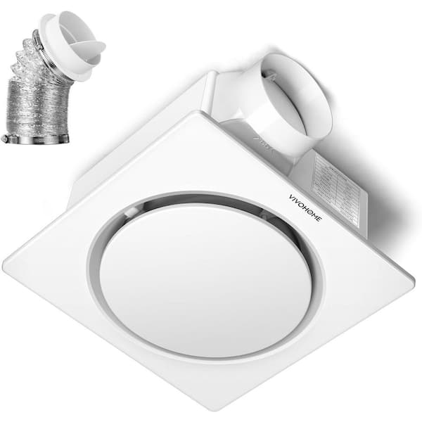 160 CFM Constant Airflow Smart 3-Speed Bathroom Exhaust Fan with Humidity Sensor