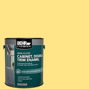 1 gal. #P300-5 Upbeat Semi-Gloss Enamel Interior/Exterior Cabinet, Door & Trim Paint