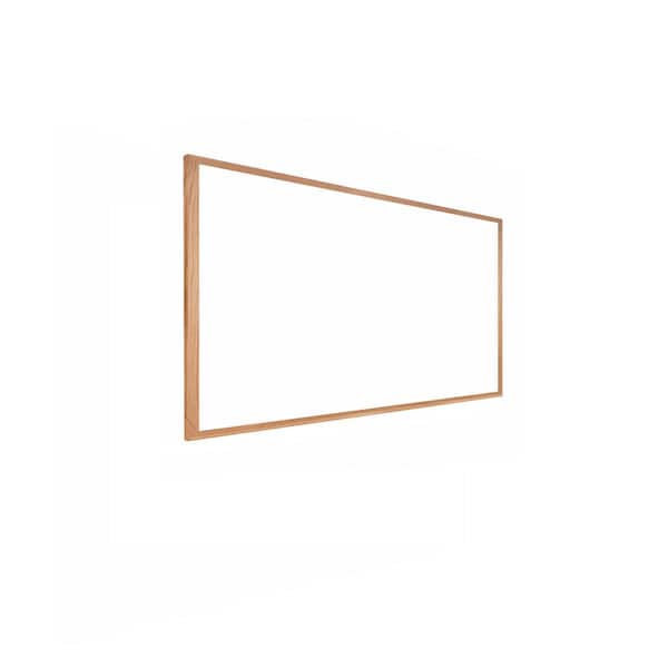 ghent 18 x 24in Whiteboard, Natural Oak Wood Frame, White