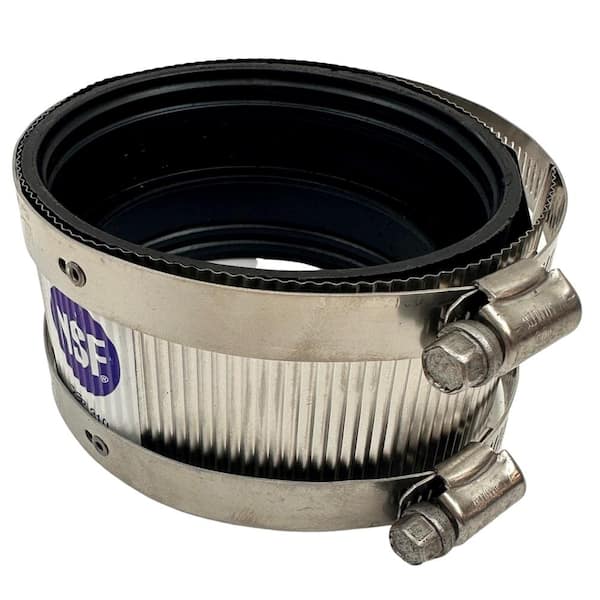 IDEAL 3 in. No Hub Coupling 6219095 - The Home Depot