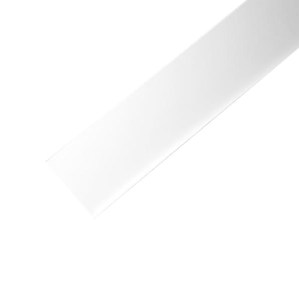 Wellco 0.8 in. x 0.01 in. x 196 in. Self-Adhesive Stainless Steel Metal Wall Panel Moulding Trim for Wall Decor, Silver