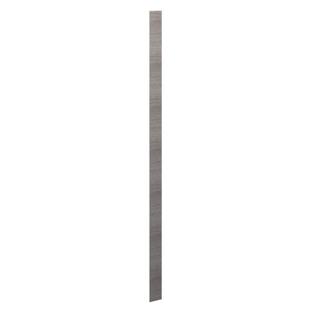 Saratoga Slab 4.5 in. W x 96 in. H x 0.75 in. D in Greywood Toe Kick Cover 