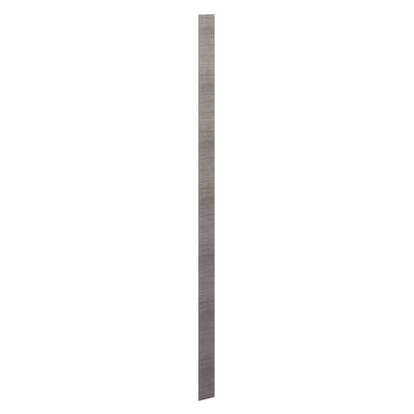 Saratoga Slab 4.5 in. W x 96 in. H x 0.75 in. D in Greywood Toe Kick Cover in Assembled Base Cabinet