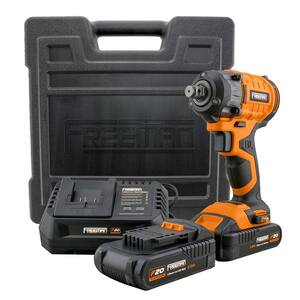 20-Volt Brushless and Cordless 1/2 in. Impact Wrench with Case