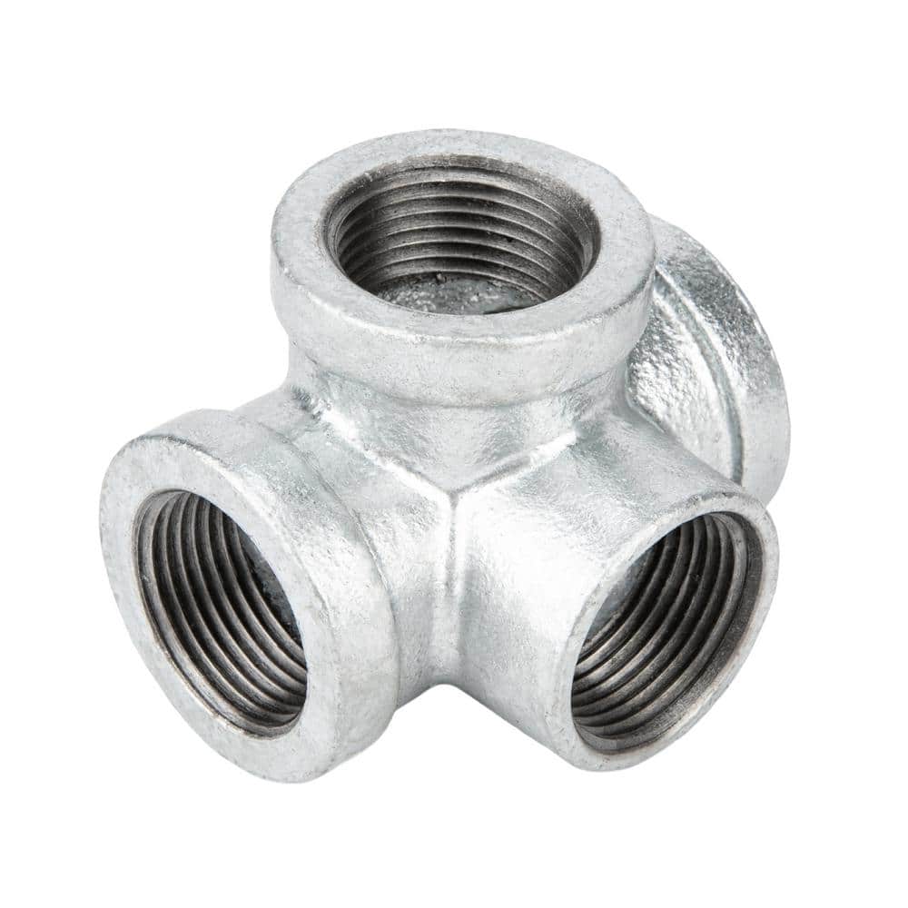1 in. Galvanized Iron Side Outlet FPT x FPT x FPT x FPT Tee price history on PriceWatchPro