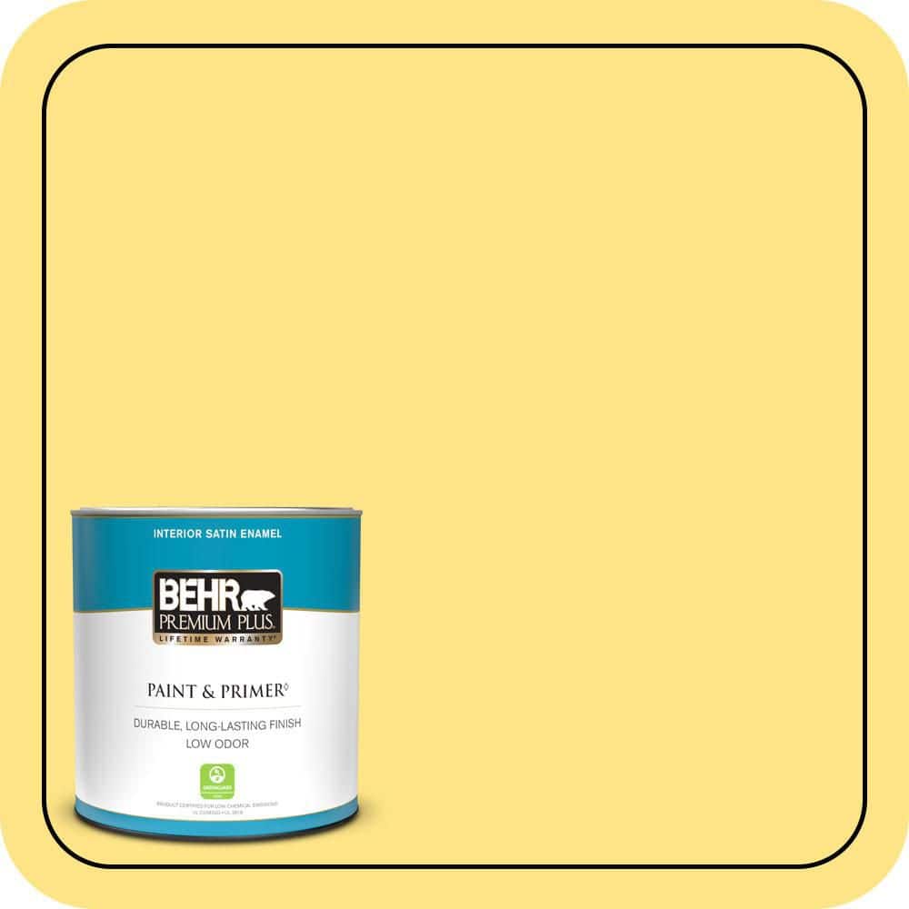 1 qt. #P300-5 Upbeat Satin Enamel Low Odor Interior Paint & Primer price history on PriceWatchPro