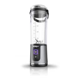 NINJA Blast 18 oz. Single Speed Portable Blender for Shakes & Smoothies, BPA Free, Rechargable, Dishwasher Safe Parts in Black