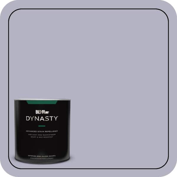 BEHR DYNASTY 1 qt. #640F-4 Fading Sunset Semi-Gloss Enamel Interior Stain-Blocking Paint & Primer