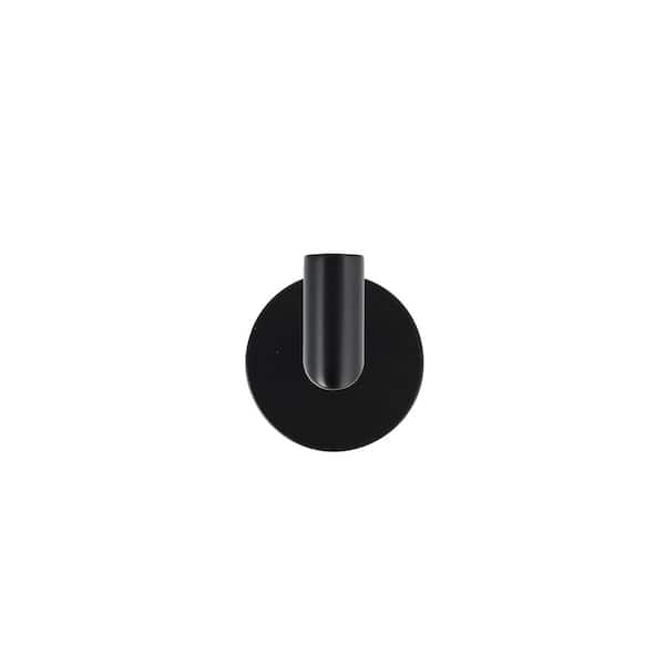 Arcadia J-Hook/Robe Hook 2 in. Matte Black