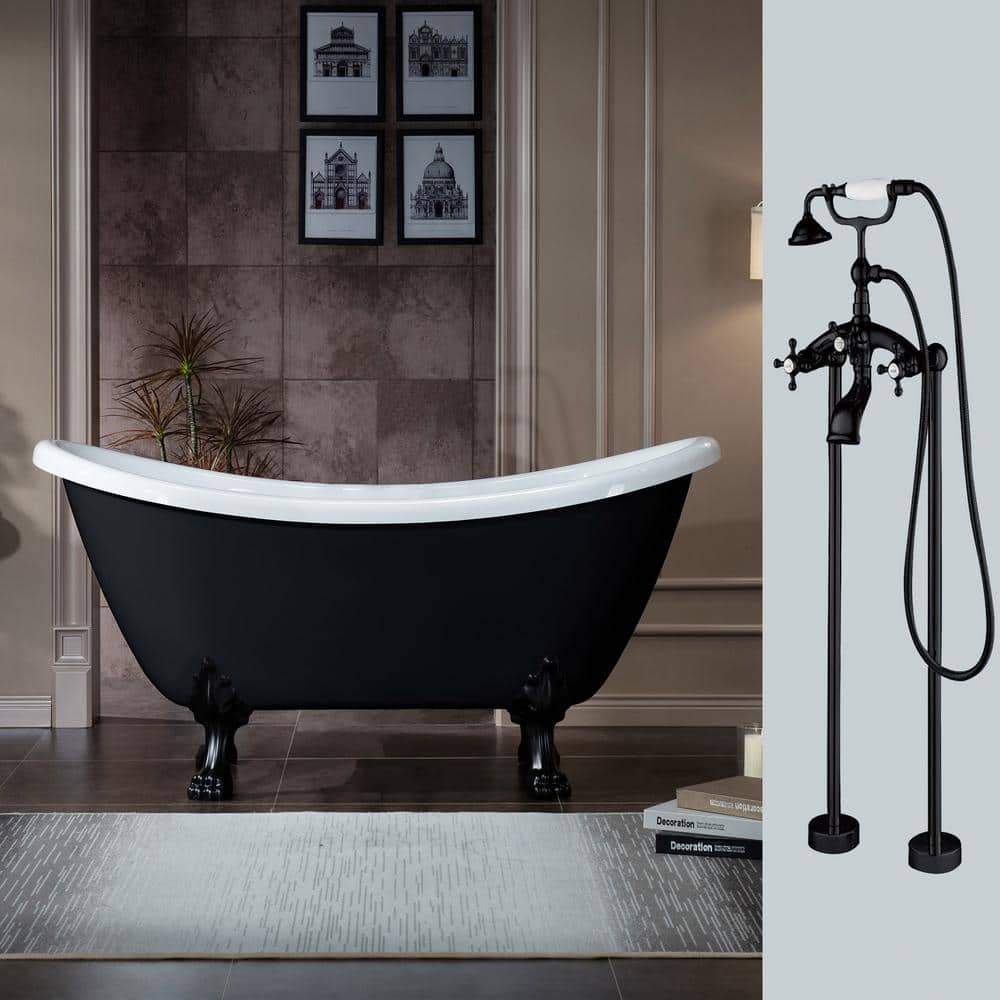 4 foot deals clawfoot tub sale