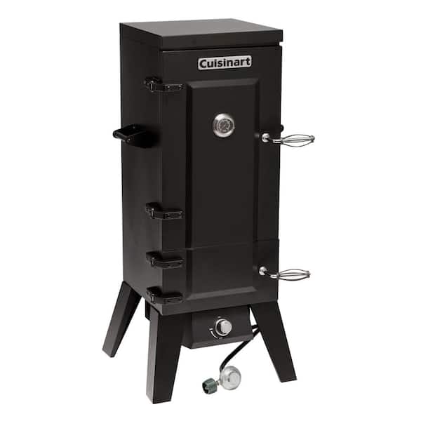 CUISINART OUTDOORS Vertical 36 in. Dia Propane Smoker in Black