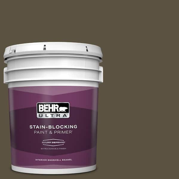 BEHR ULTRA 5 gal. #S-H-730 Eagle Rock Extra Durable Eggshell Enamel Interior Paint & Primer