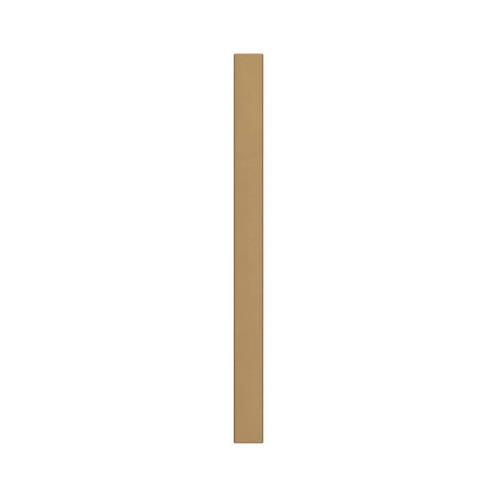 Champagne Bronze Modern Cabinet Drawer Pull with Mounting Hardware