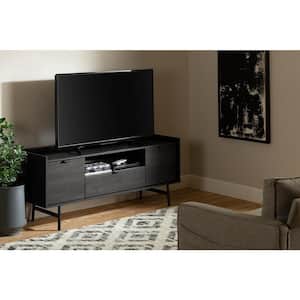 City Life Gray Oak 60.75 in. TV Stand