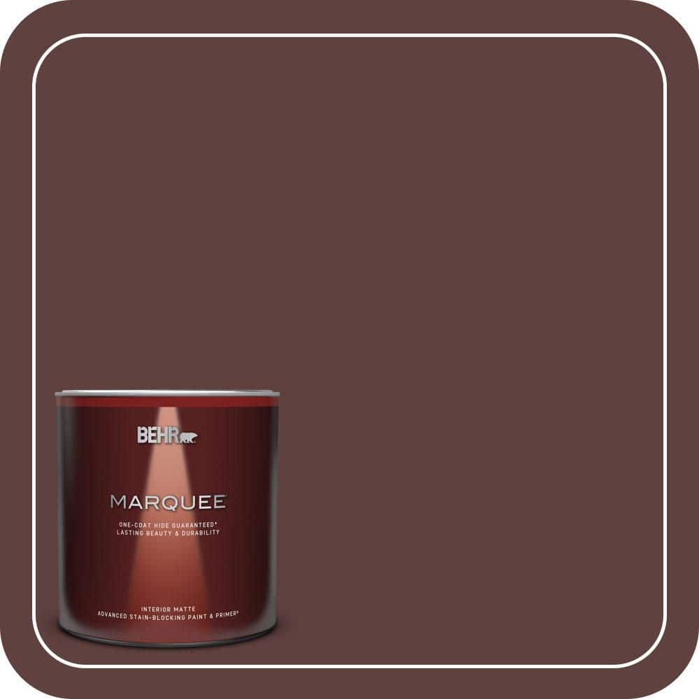 1 qt. #BXC-21 Chicory Root Matte Interior Paint & Primer product image for price tracking
