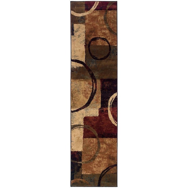 Spin Desert 2 ft. x 8 ft. Runner Rug