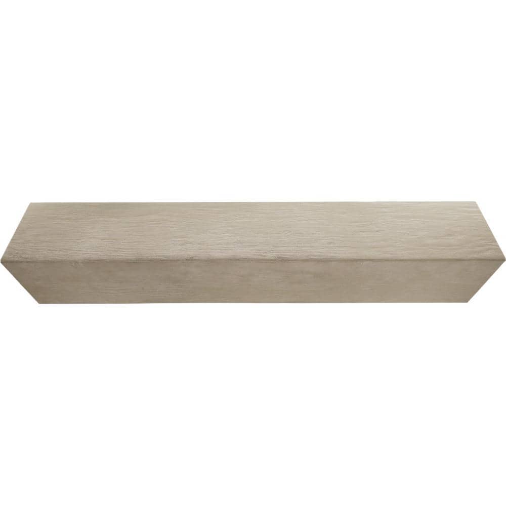 Sand Dune Faux Wood Beam Plank 4"H x 4"W x 8'L