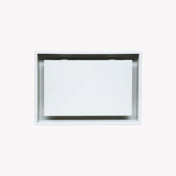 FITTES Aria Lite - Framed Wall Vent 10 in.x14 in. White