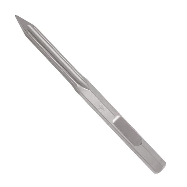 Bosch 16 in. Hammer Steel 1-1/8 in. Hex Self-Sharpening Star Point Chisel