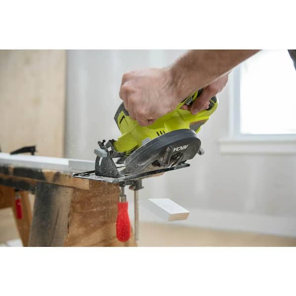 RYOBI - ONE+ 18V Cordless 5 1/2 in. Circular Saw with 2.0 Ah Lithium-Ion HIGH PERFORMANCE Battery