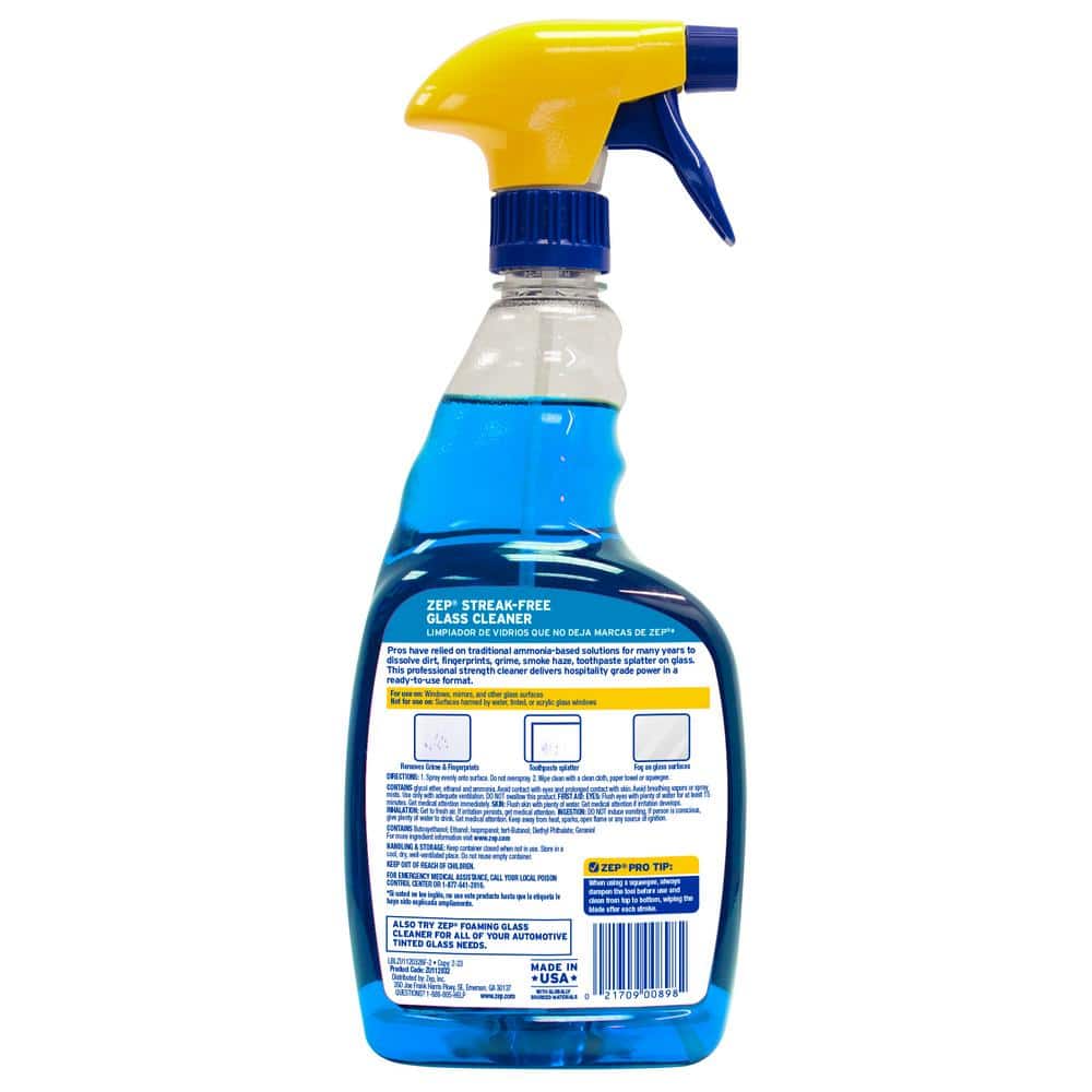 Zep 32 oz Streak-Free Liquid Glass Cleaner