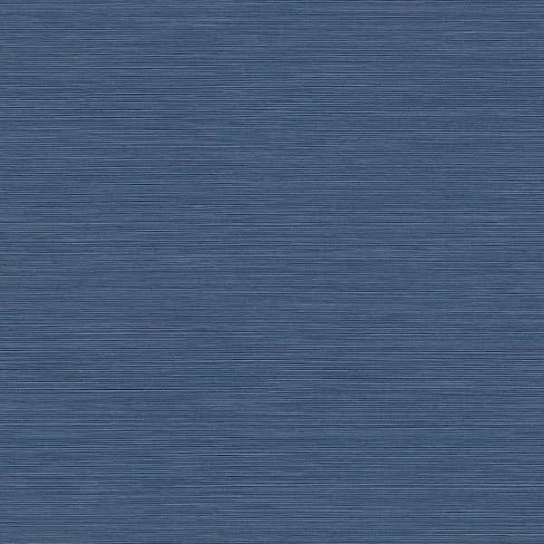 Coastal Hemp Dreamy Ocean Blue Vinyl Strippable Roll (Covers 60.75 sq. ft.)